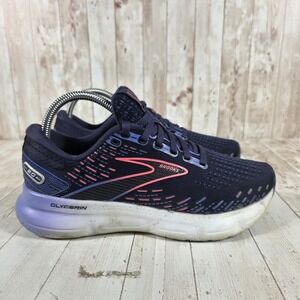 Brooks Glycerin 20 Womens Running Shoes Navy Pink Purple 1203691B460 Size 8